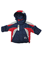 Весенняя куртка для мальчика ФОБОС, 151 модель, сине-красная